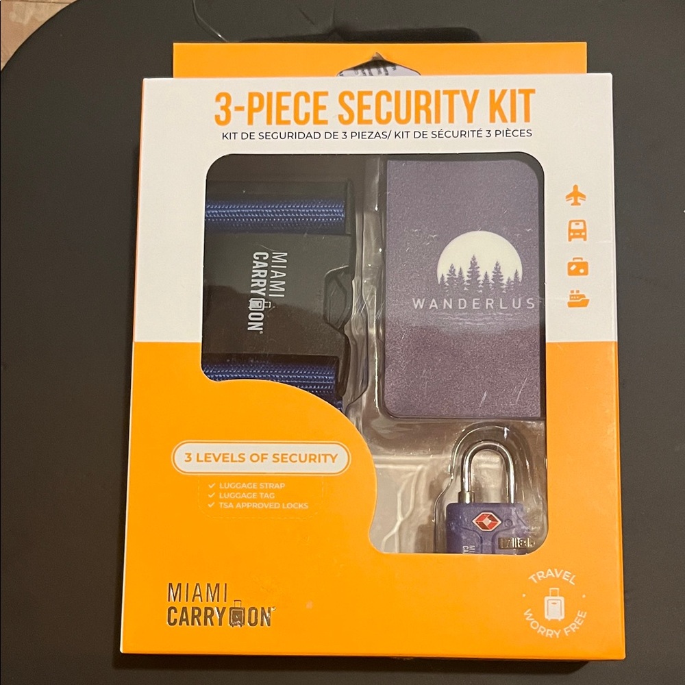 3-Piece Security Kit - Purple